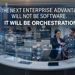 The Next Enterprise Advantage Will Not Be Software. It Will Be Orchestration. 10 The Next Enterprise Advantage Will Not Be Software. It Will Be Orchestration.