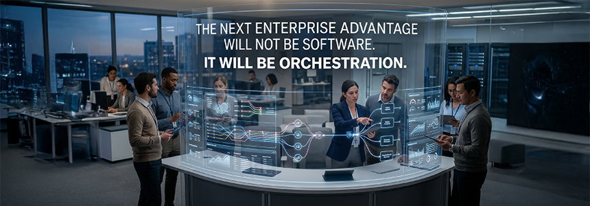 The Next Enterprise Advantage Will Not Be Software. It Will Be Orchestration.