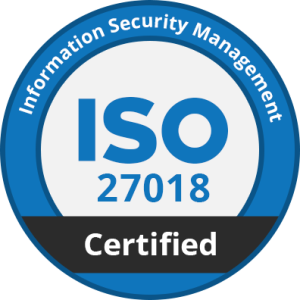 ISO-27018-Certification-Emblem ISO 27018 Certification Emblem | Cross Identity: Converged IAM Solutions for Enhanced Security